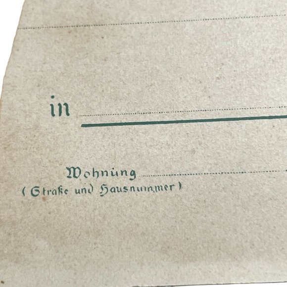 Antique Postcard Prosit Neu Jahr Turn Century u Non Topographical Standard 5183 - Picture 6 of 6